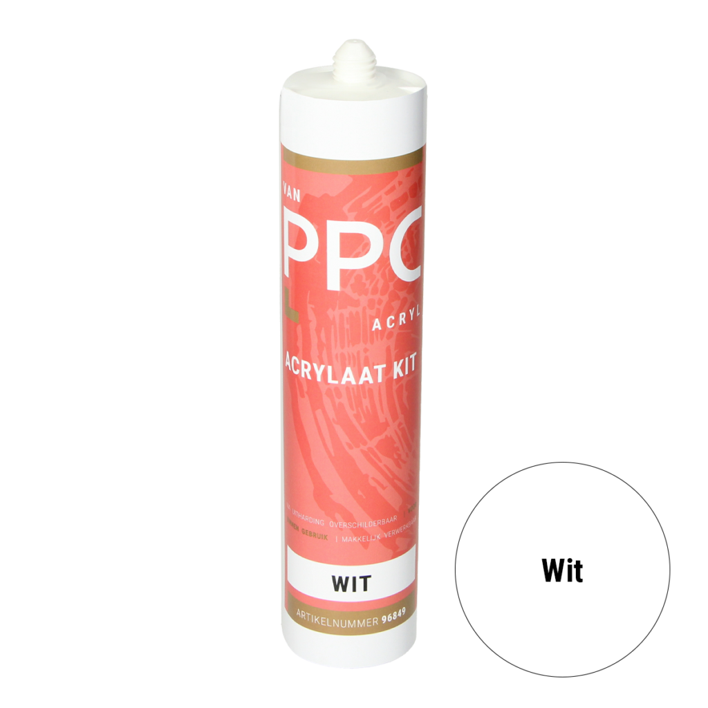 PPC acrylaat kit wit 300ml